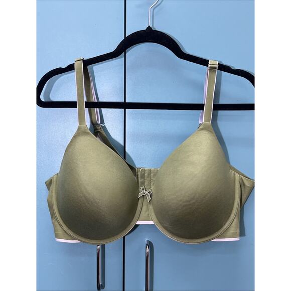 Target Lightly Lined Demi Coverage Underwire Bra - Auden Moss Green 42D - Picture 1 of 10
